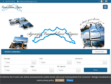 Tablet Screenshot of immobiliareligure.com
